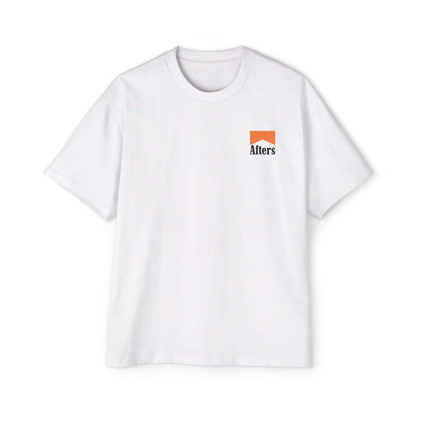 Afters - Originals Oversized Tee - Peach Logo